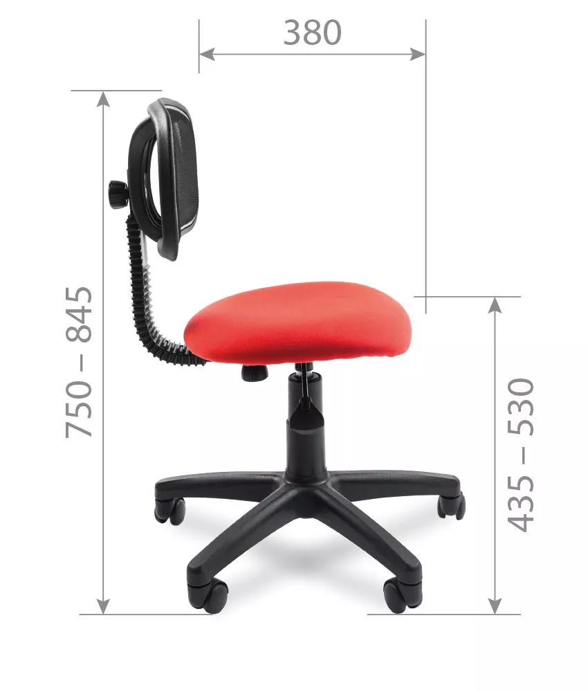 Офисное кресло CHAIRMAN 250 C-02 красный